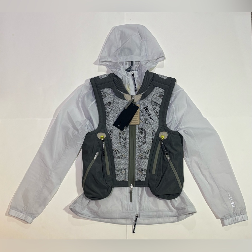 Nike ISPA Metamorph Full Zip Up Utility Vest & Jacket FJ7242-025 2XS XXS NEW NWT